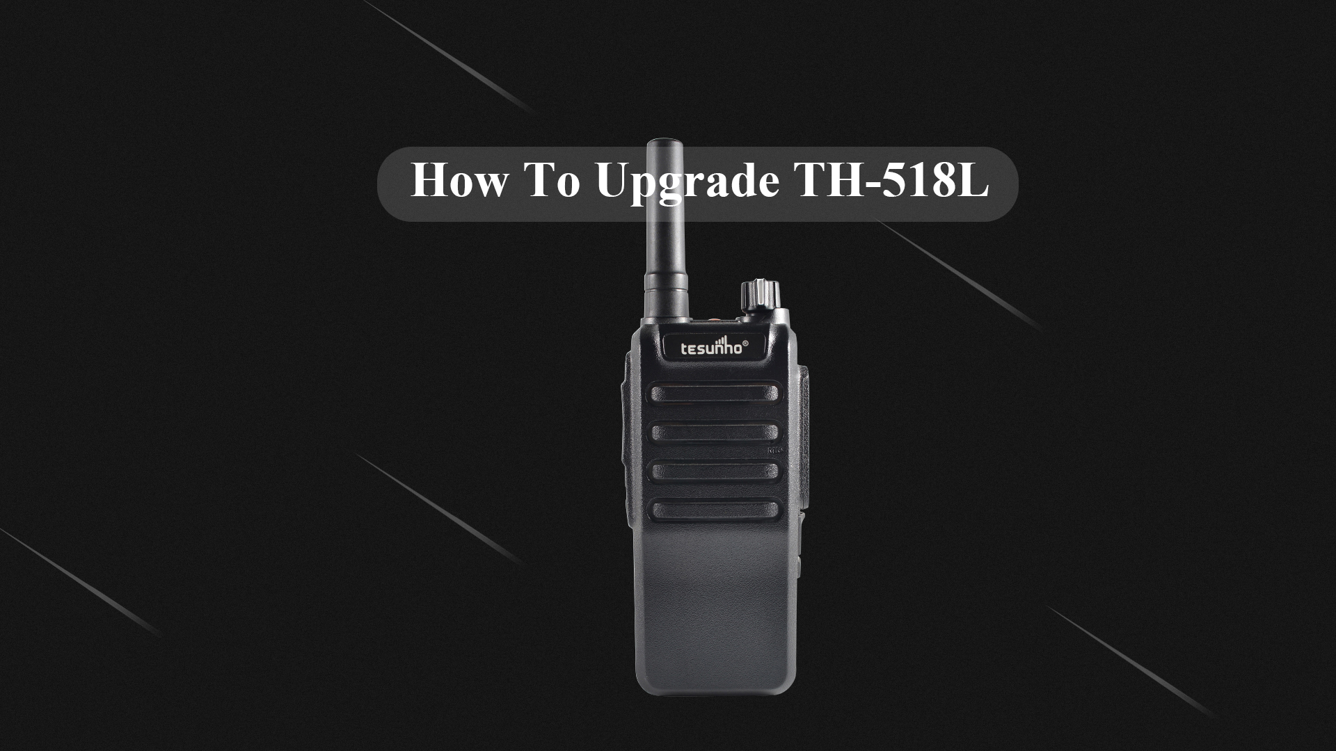 How To Upgrade TH-518L