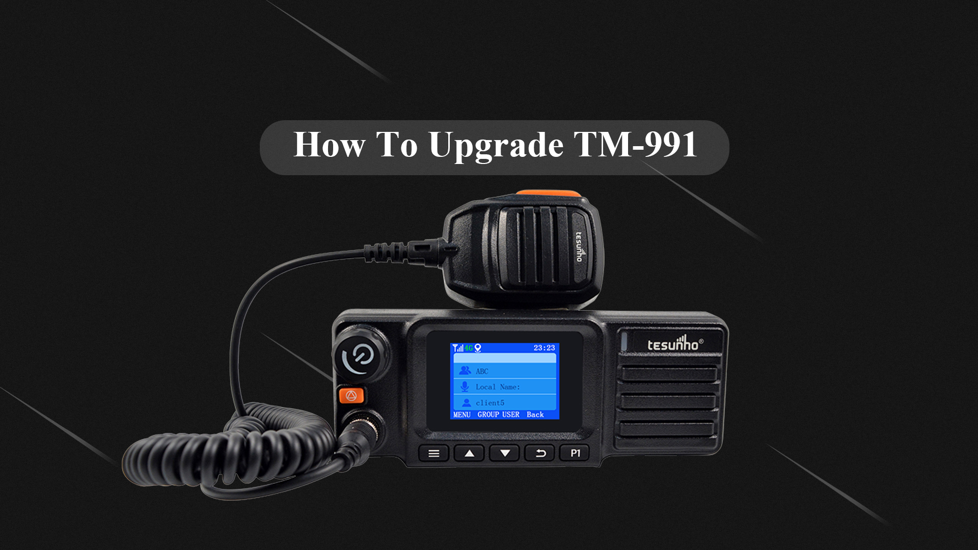 How To Upgrade TM-991