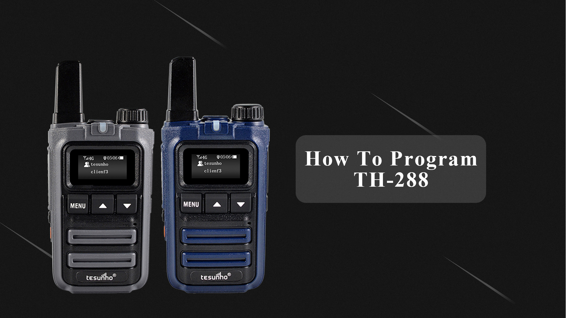 How To Program TH-288