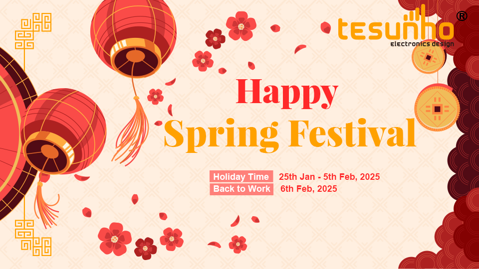 2025 Chinese Spring Festival Holiday News_News_Tesunho